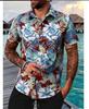 Spring and summer new fashion men's clothing men's short-sleeved shirt top cardigan source factory quick-drying short sleeves