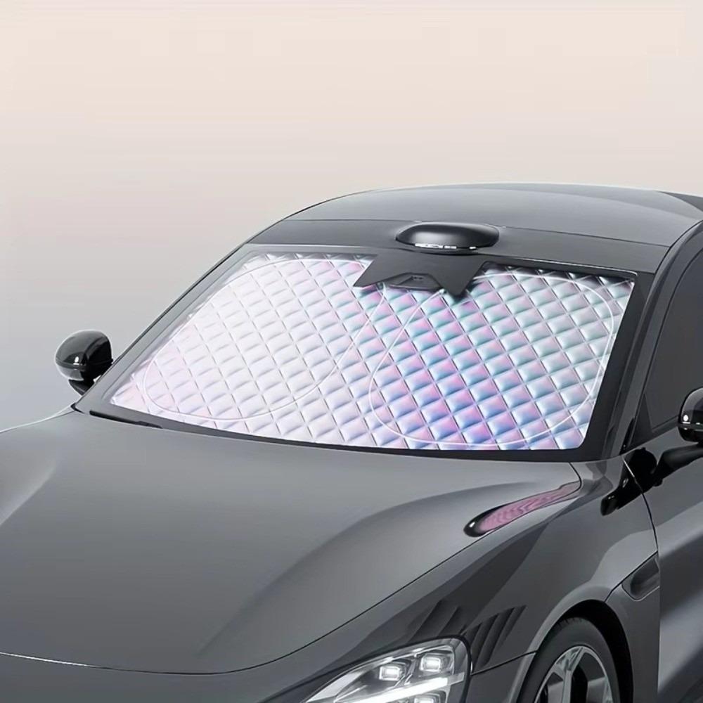 Thicken Heat Insulation Car Sunshade Foldable Car Windshield Sunshade  Car Interior Protection