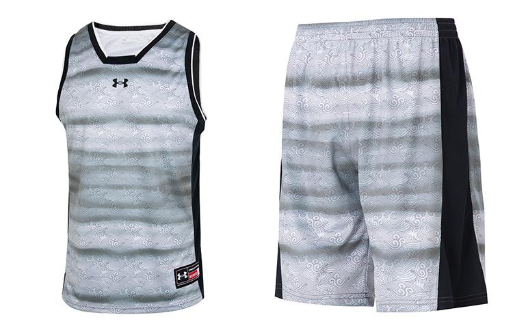 Under Armour Casual Sportswear Men s Crew Neck Moderate 22500103-100+22500203-100 L
