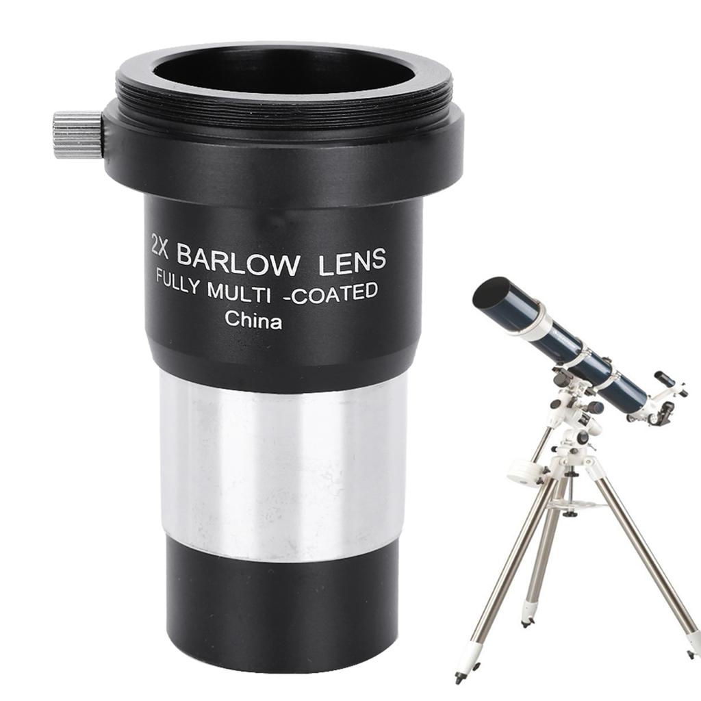 Multilayer High Definition Broadband Purple Thin Film Magnifying Eyepiece Barlow Lens Astronomical