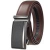 Fashion Automatic Buckle Cowskin Male Belt Men's Leather Belts Luxury Designer Black Brown 3.5cm Plus Size 130 140 150 160 170cm