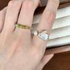 Personality Imitation  Korean Style Rings Fashion Jewelry Enamel Finger Ring Women Open Ring