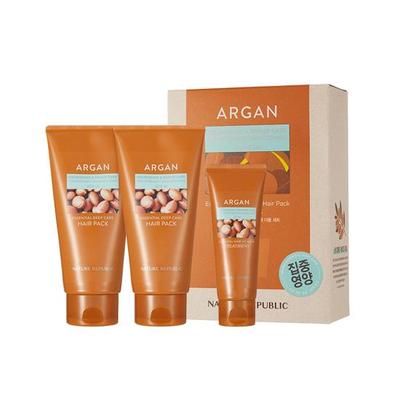 Argan Essential Deep Care Hair Pack Double Set 3articles [En ligne excl.]