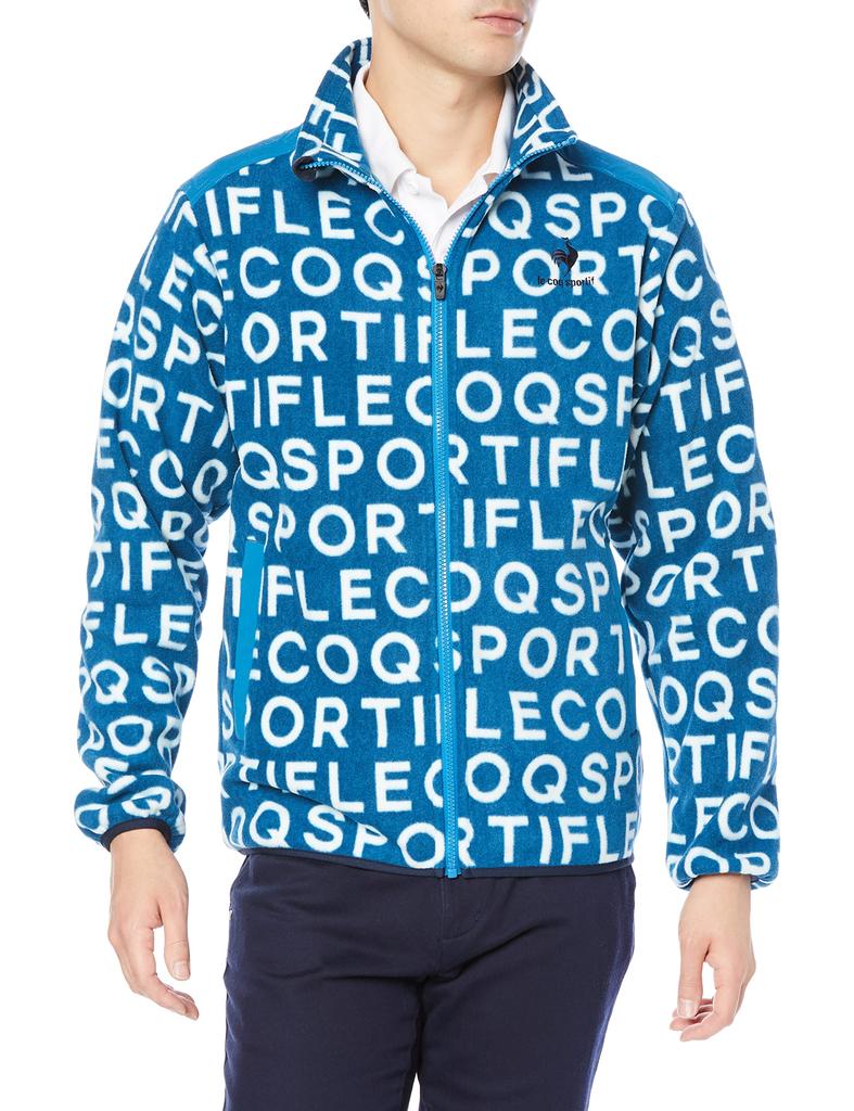 Le Coq Sportif Golf Heat Navi Warm Boa Jacket with Cut and Sewn Size L Size L [2022 Fall/Winter Model] Men's Finish, Blue, (BL00), Men's