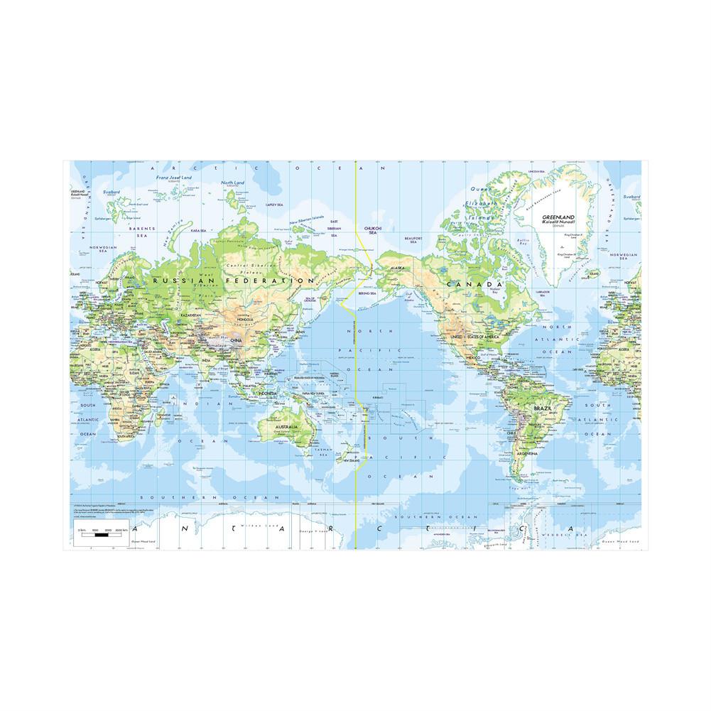 Decorative Hanging Picture World Map Wall Poster Wall Hanging Tapestry,Study,Geographical,Tourism/Education Tool