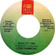

7inch Record LENN HAMMOND - Quality Time FIW205077 FiWi Music 2006 Jamaica Reggae, Ska & Dub Used