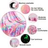 Luminous Children's Coral Fleece Flannel Blanket - Glow In the Dark Sofa or Nap Cover.