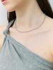 Vintage Hollywood Crystal N Ball Necklace_Vh2435Ne003M