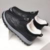 Winter Cotton Shoes New Velvet Thickened One-pedal Men's Shoes Help Keep Warm Snow Boots Cold-resistant Dad Shoes