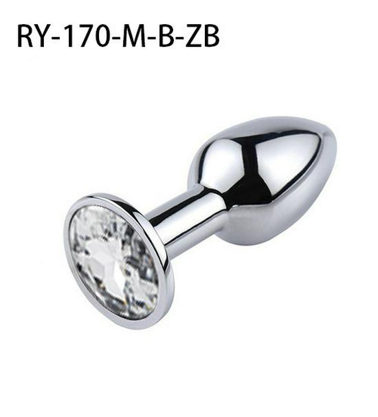 Adult Metal Butt Plug Anal Toy for Flirting & Outdoor Wear