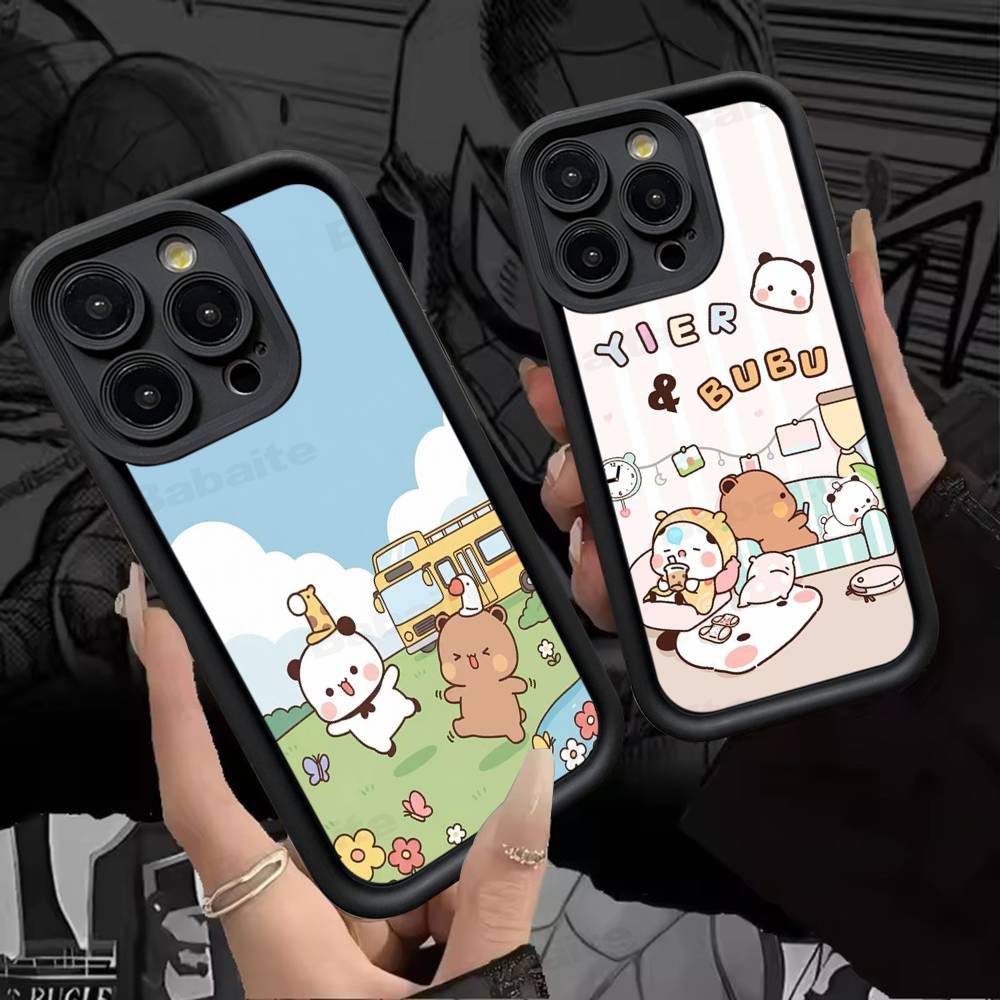 BuBu And DuDu Phone Case For IPhone 17 16 15 14 13 12 11 Air Plus Pro Max Soft Back Cover