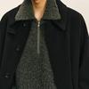 CROQUIS Men's 2025 Winter Lapel Woolen Raglan Sleeve Coat