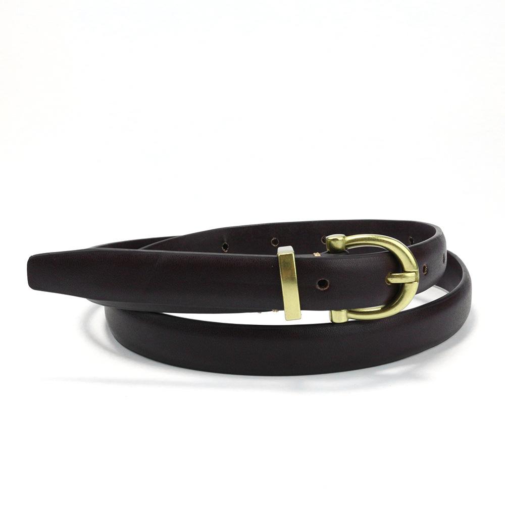 Women'S Belt Jeans Belt Women'S Simple Thin Decorative Student Belt