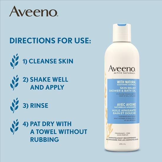 Ulei de Duș și Baie Aveeno 10 oz