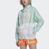 Adidas Sports Zip-Up Hooded Jacket Women Outerwear Ice-Green HD9129