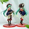 Anime Hatsune Miku Figure Fairy Tale Wonderland Hatsune Miku Puss In Boots Kawaii Action Figures Adult Collection Model Toy Gift