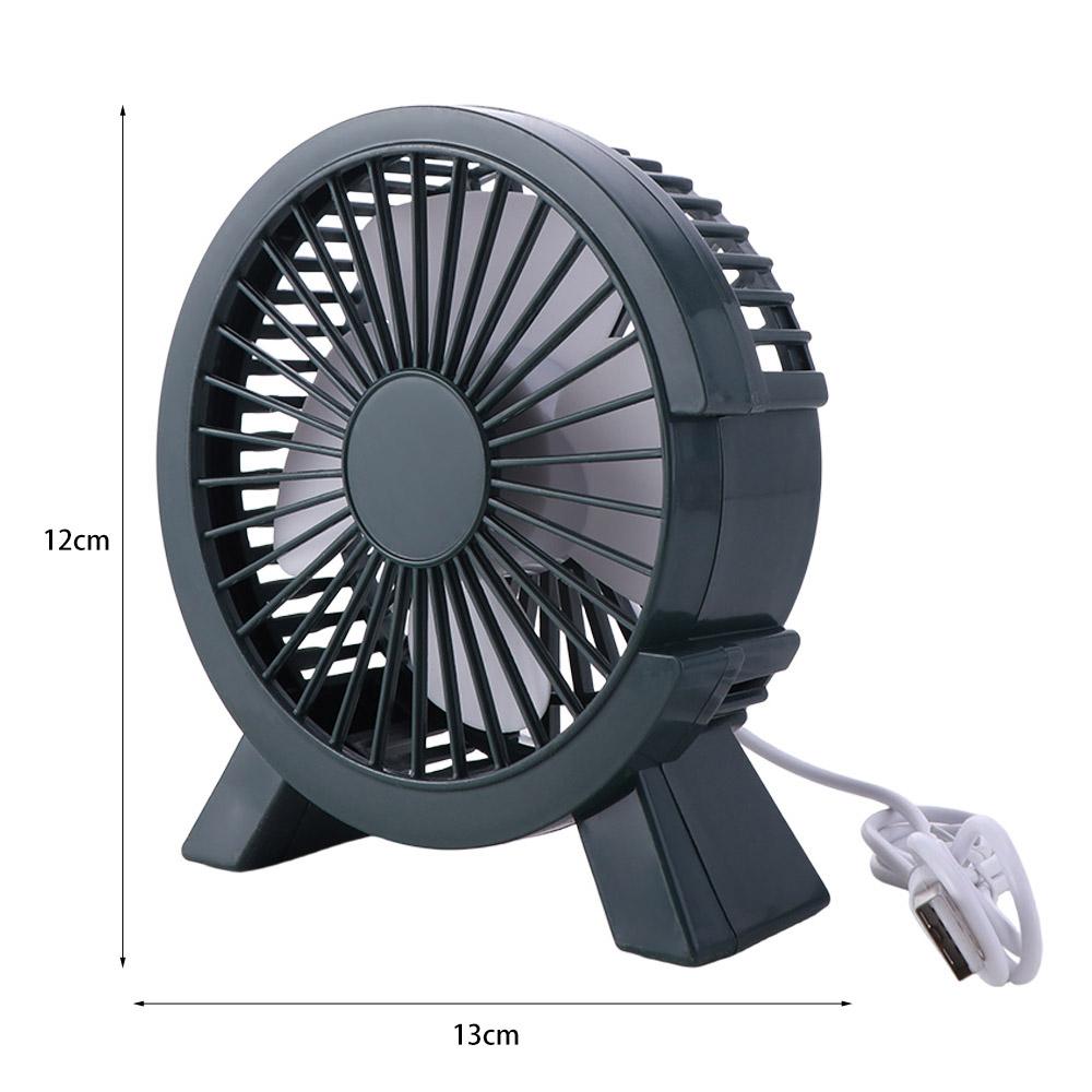 USB Charging Small USB Plug in Fan Durable USB Quiet Cooling Fans Desktop Electric Fan  Unisex