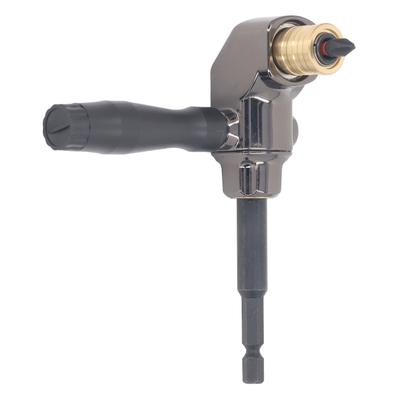 Right Angle Drill Attachment Chrome Vanadium Alloy Steel 90 Degrees Electric Drill Attachment with Handle