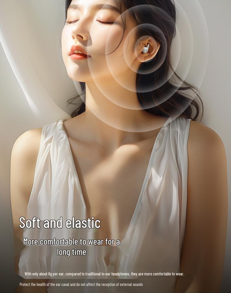 Noise-Canceling Wireless Sleep Earphones - Mini Compact In-Ear Design with Sound Insulation
