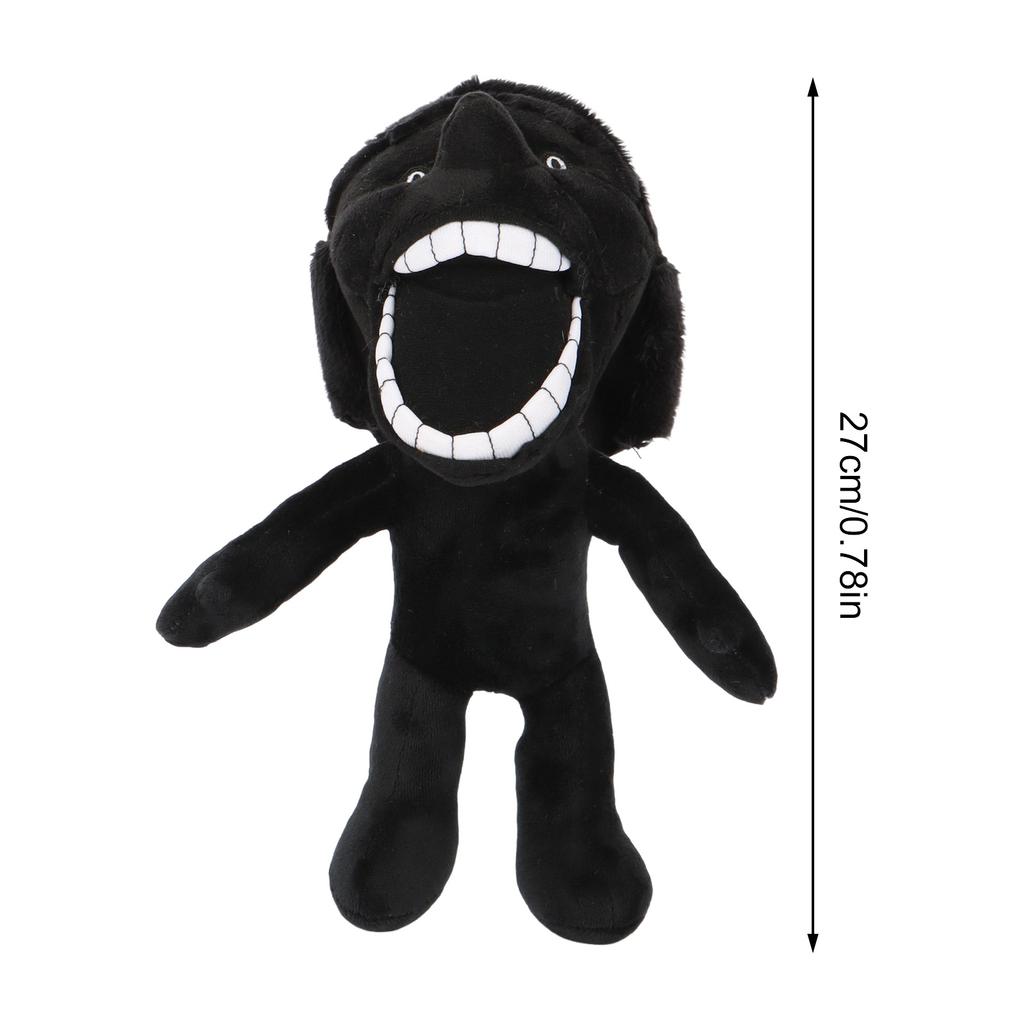 Foundation Black Monster Plush Doll Soft Short Plush Toy For Fans And Collectors