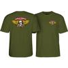 Powell Peralta Skateboard Shirt Winged Ripper Olive