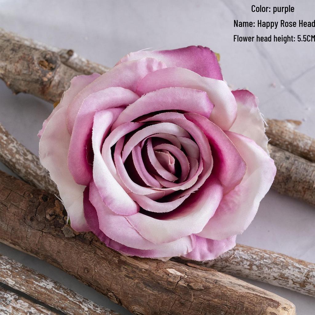 Artificial Rose Heads Bouquet for Home Decor & Wedding Wall Decorations
