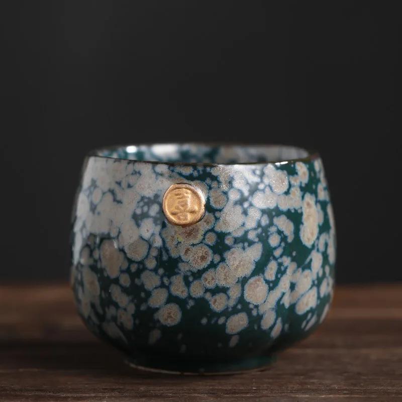 Japanese Style Kiln Baked Tea Cup Ceramic Kung Fu Tea Set Cup Master Cup Personal Cup Set Teacups Tea Cup Strainer