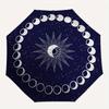 Mystical Moon Phases: Celestial Art for Your SpaceUmbrella, Portable 3-Fold Compact Umbrella,Christmas Gift ES451