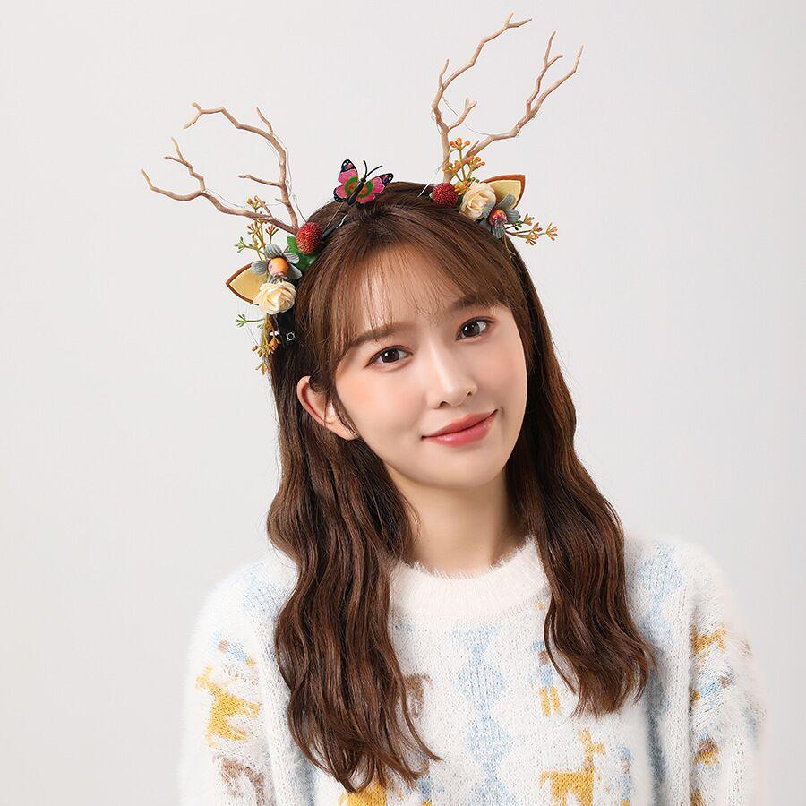 Headband jewelry, headband, Mori women's antlers, headband, cute children's adult hair accessories, headband.