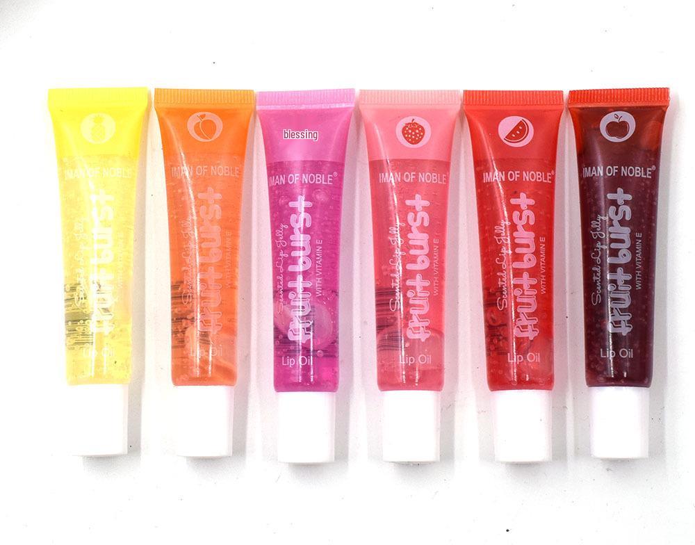 Moisturizing Fruit-Flavored Lip Oil Gloss & Colorless Vaseline Balm