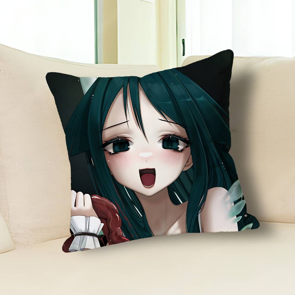 S-Saya No U-Utas Game Pillow Cases for Bedroom Living Room Sofa Home Decor Polyester Cushion Cover with Zipper