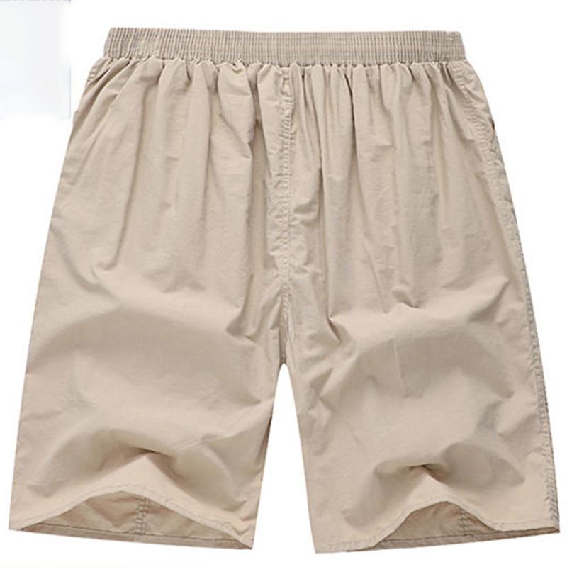 Middle-aged Loose Pants Shorts Men's Five-point Pants Summer Thin Middle-aged and Elderly Casual Pants Men's Straight Pants Summer