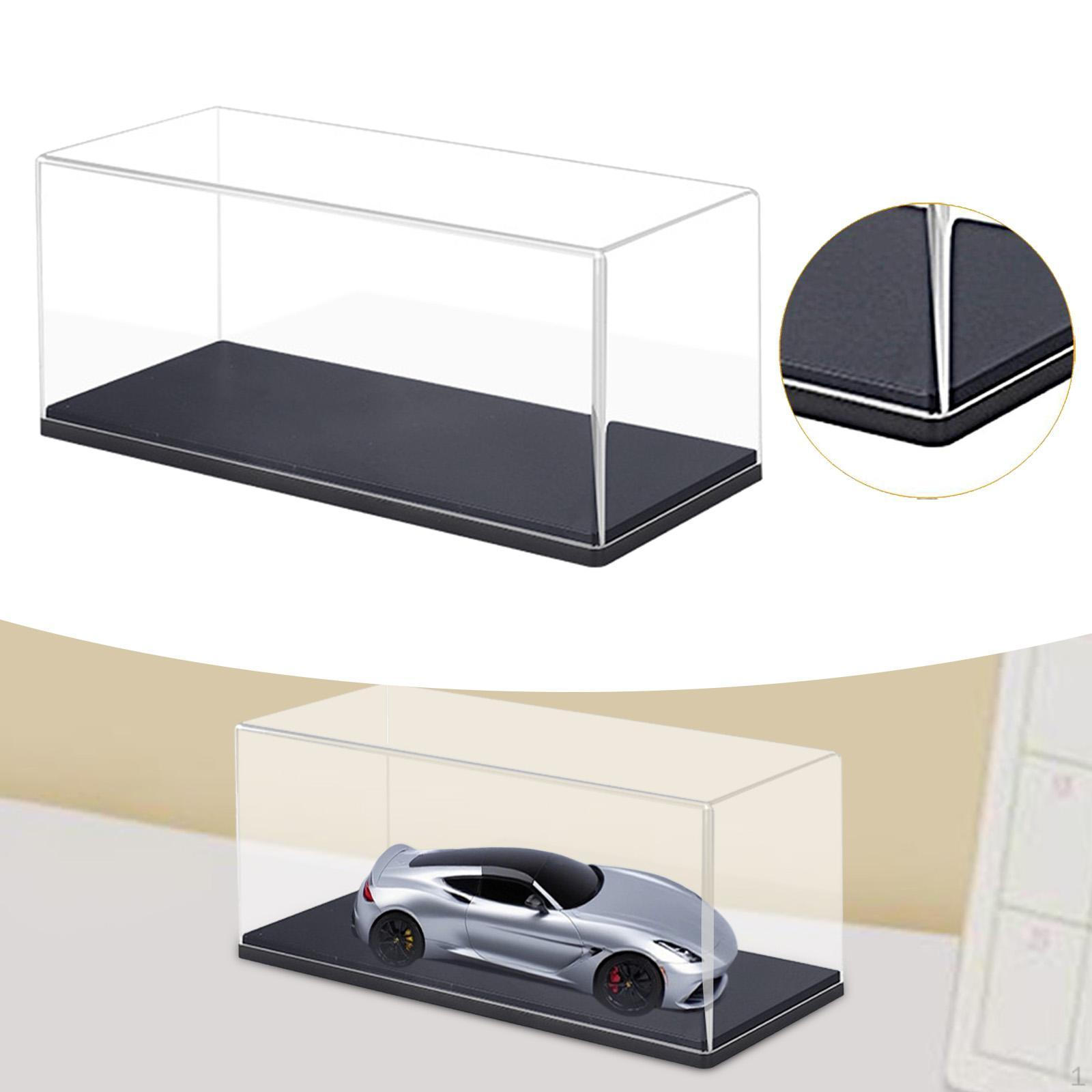

Прозрачный акриловый дисплейный бокс-протектор Современный настольный с подставкой Пылезащитная витрина