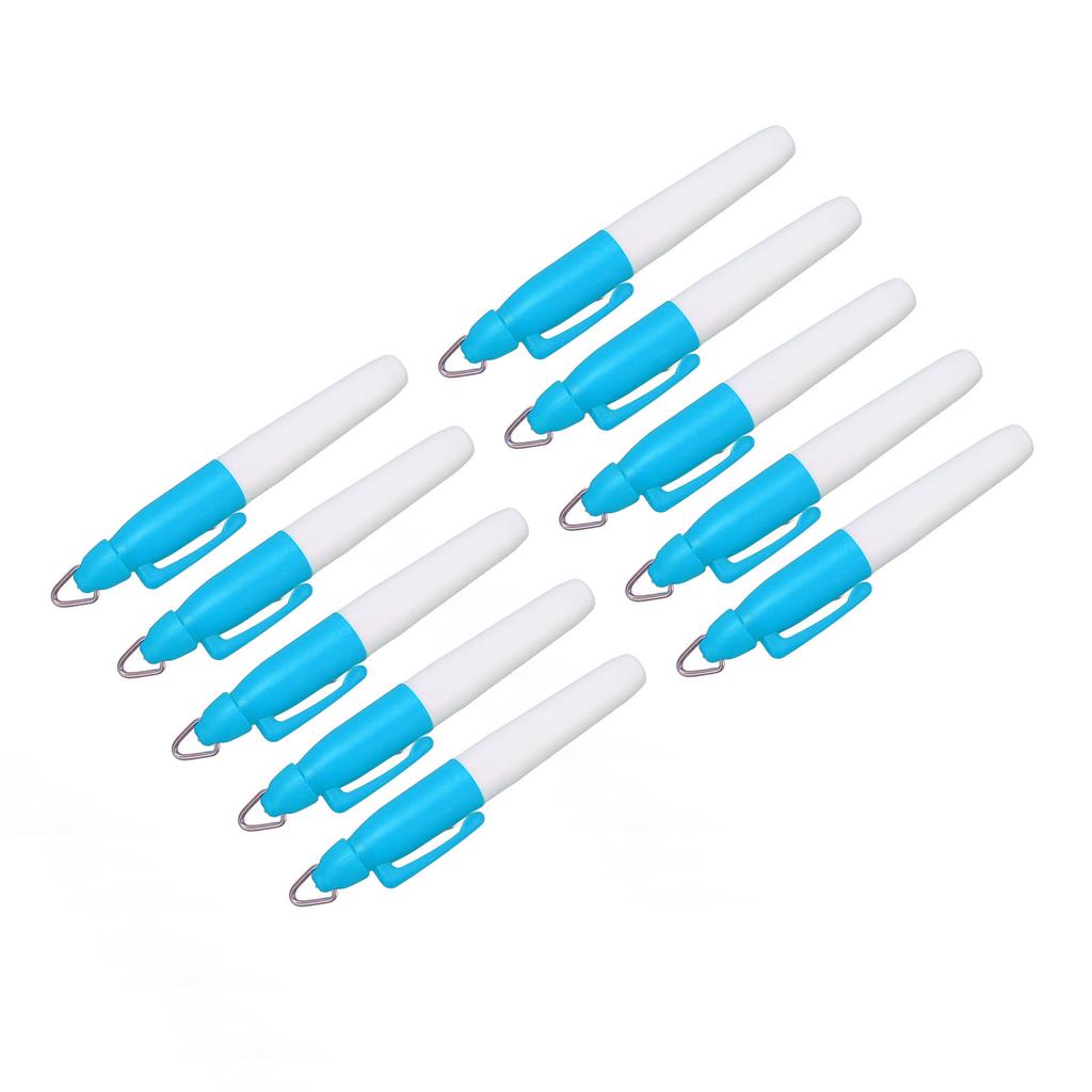 10pcs Golfing Marker Pen Oil Based Waterproof Portable Ball Line Marker Tool Ball Alignment Tool