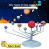 DIY Solar System Model Toy: Educational Nine Planets Orrery for Children