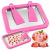 Thai Ice Cream Making Mold Tray Machine With Spatulas