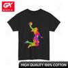 Basketball Player Tshirt Relaxed Fit Top Soft Cotton Round Neck Charming Minimalist Style Printed