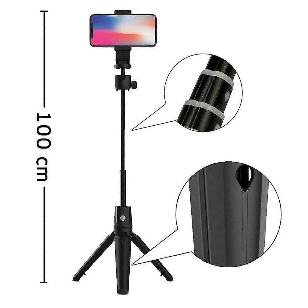 Selfieshow K20 Wireless Bluetooth Selfie Stick Phone Holder Shutter Remote Extendable Tripod
