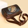 Summer Handbag Embossed Single Shoulder Crossbody Women's Bag Cross-border Artistic and Chinese Style Three-layer Pillow Bag