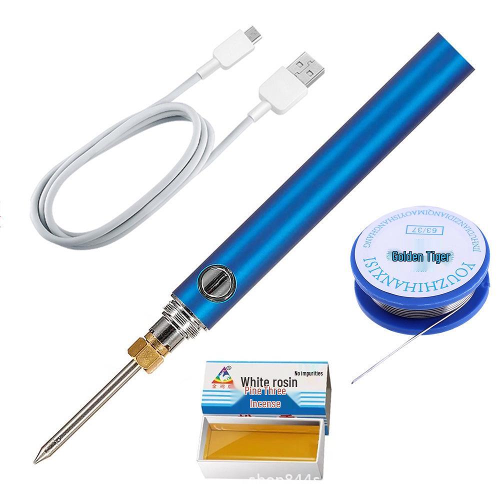 USB Rechargeable Low Voltage Soldering Pen for DIY and Student Experiments