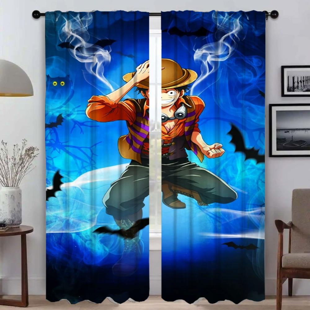 

O-One-pieceS Tulle for Bedroom Halloween Decoration Blackout Curtains for Camera Partition Window Curtain Elegant Room Curtains W50xH70cmx2pcs-CL