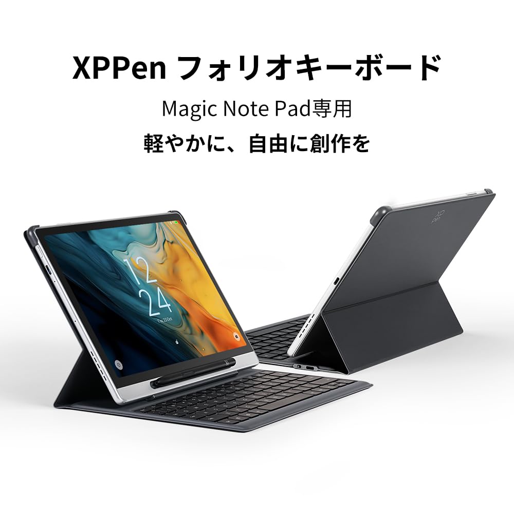 XPPen Magic Note Pad 78 Portable Keyboard, Keys, Bluetooth, Slim,