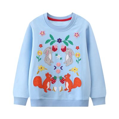 Toddler Girl Boy Sweatshirts Crewneck Long Sleeve Pullover Cotton Graphic Top Sweater Shirts