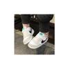 Nike Court Borough Comfortable Sports Durable Breathable Low-Top Sneakers Baby Sneakers Gray White DZ2788-101