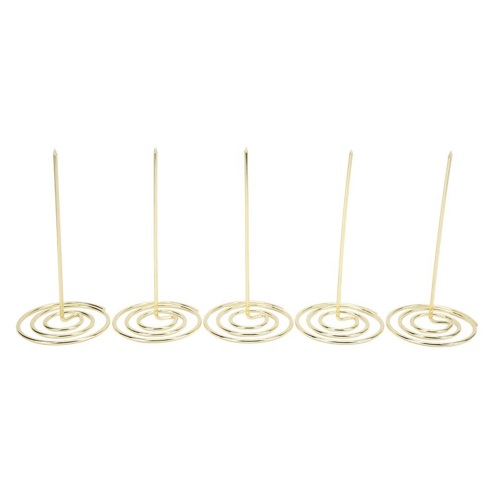 5PCS Reusable Check Spindle Wear Resistant Kitchen Ticket Holder Durable Receipt Holder  Kitchen