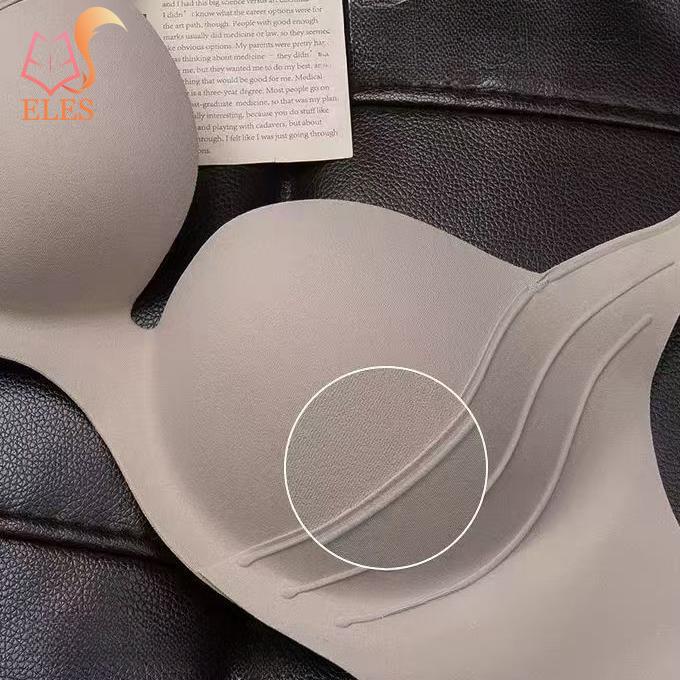 Women Thin Comfortable No-wire Bra To Collect Breasts and Prevent Sagging Seamless Bra Push-up Bra Underwear