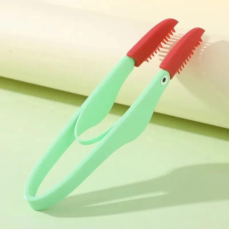 

1PC Pet Tear Marks Brush Cat Dog Eye Excrement Knot Eye Cleaner Clip Soft Brush Cleaning Soft Small Pet Tool зелёный