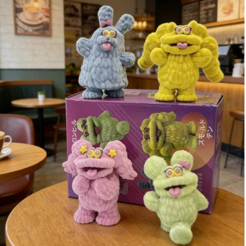 New In Stock Elephant Mole Little Monster Third Blind Box Cute Desktop Decoration Holiday Desktop Decoration Surprise Gift