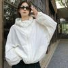 Women's Casual Sporty Long Sleeve Jacket - Spring Versatile Hooded Sun Protection Coat