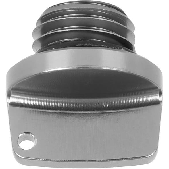 M20 x 2.5 Universal Motorcycle Engine Oil Filler Cap Screw Cover Plug Gray with O-ring Valve Oil Cap Transmission Tank Cover